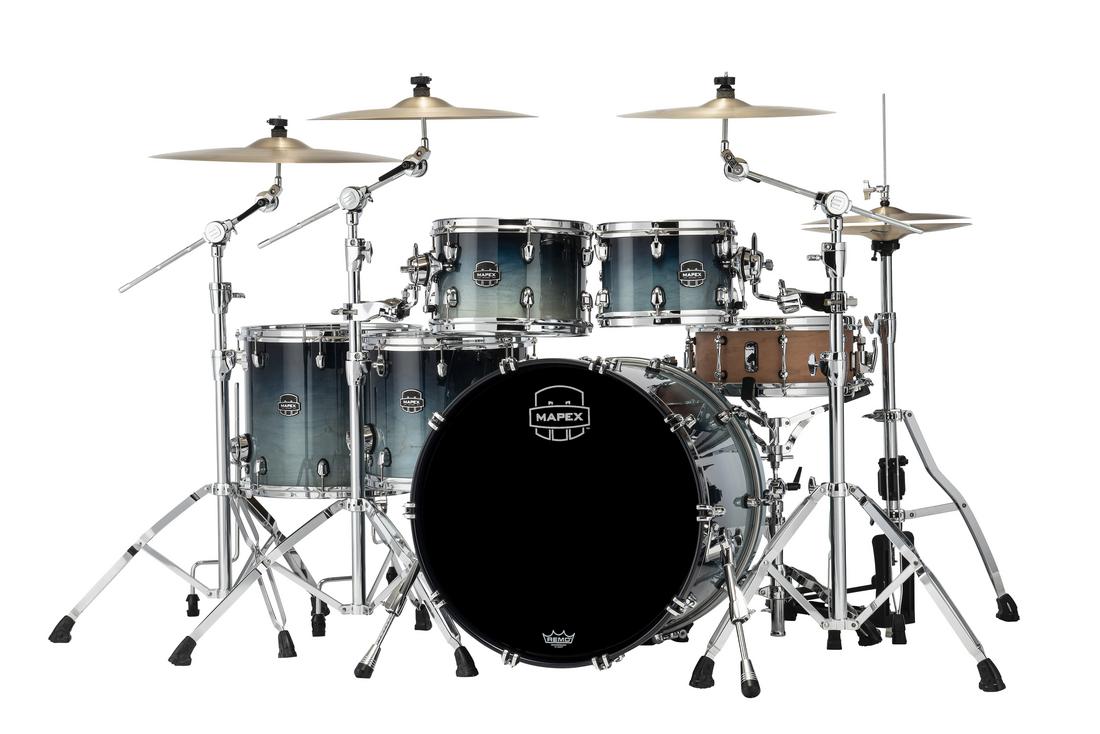 DISC Mapex Saturn V Exotic 22'' Sub Wave Shell Pack, Amber Maple