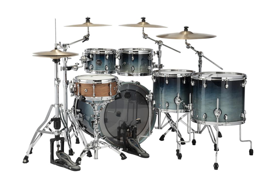 DISC Mapex Saturn V Exotic 22'' Sub Wave Shell Pack, Amber Maple